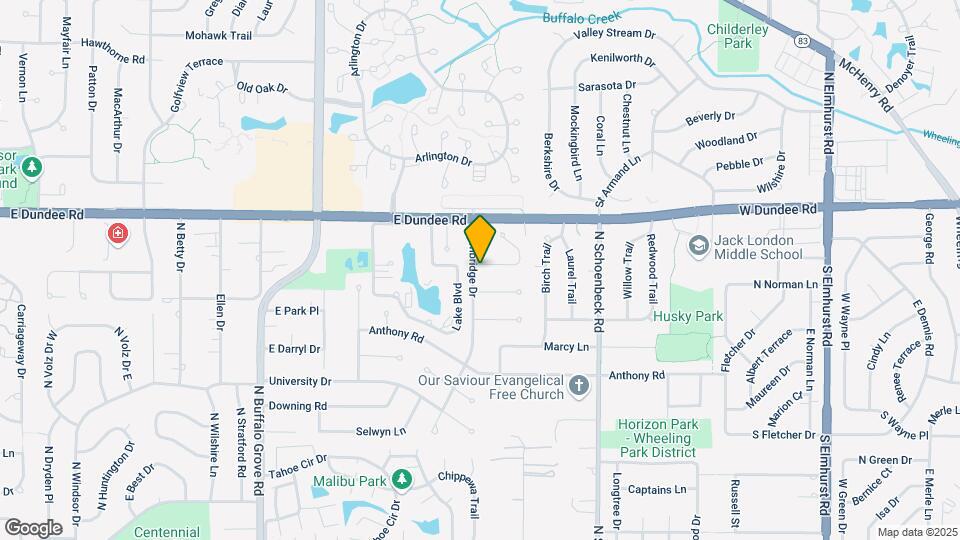 415 Sussex Ct Map and Location Details