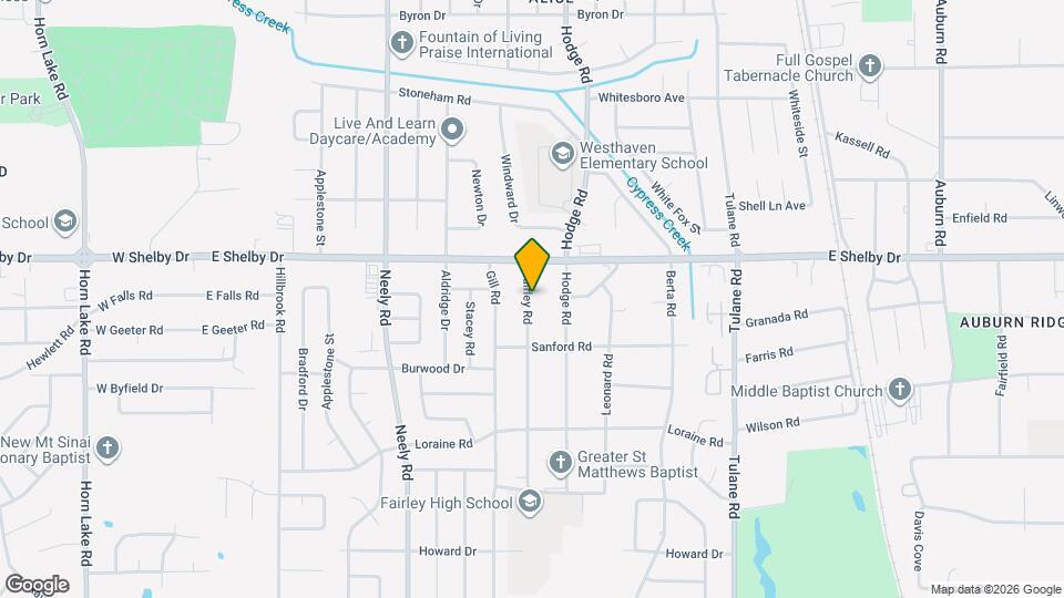 4718 Fairley Rd Map and Location Details
