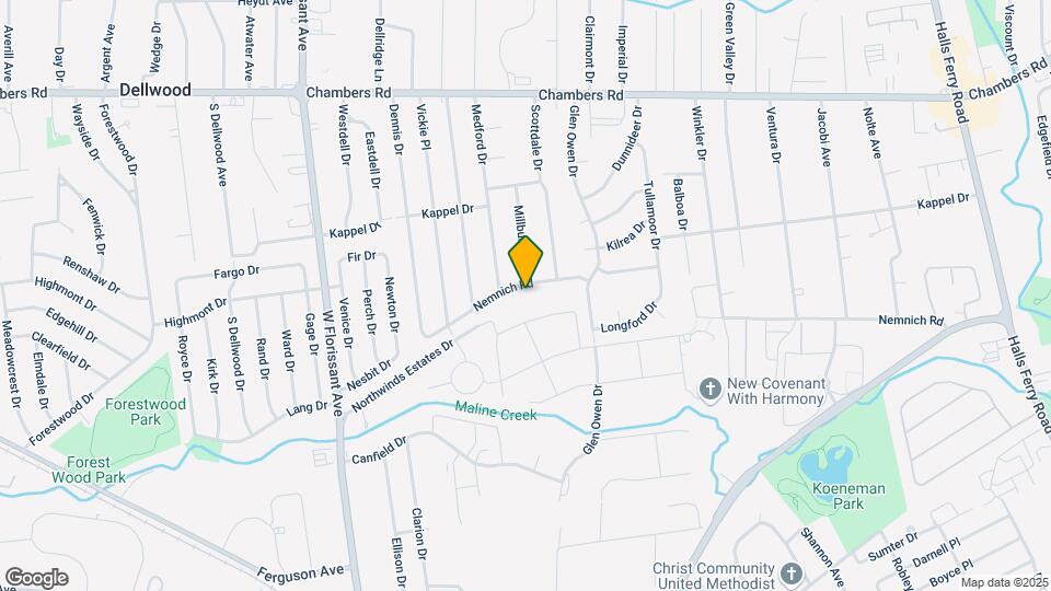 1736 Nemnich Rd Map and Location Details