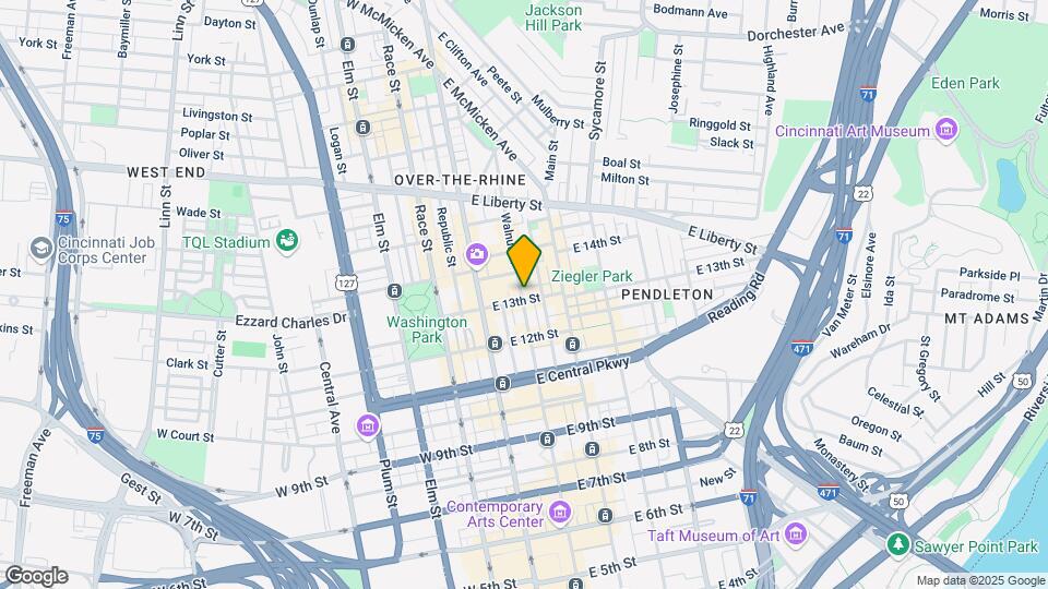 1302 E Walnut St Mapa y Detalles de la Ubicación