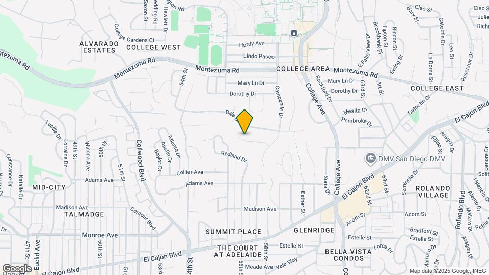 5640 Campanile Way Map and Location Details