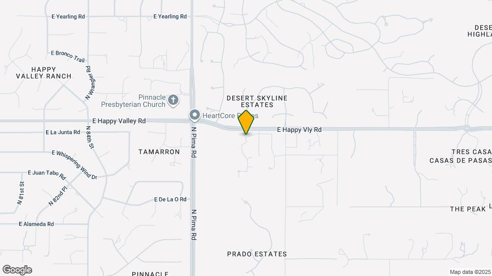 24591 N 90th Way Map and Location Details