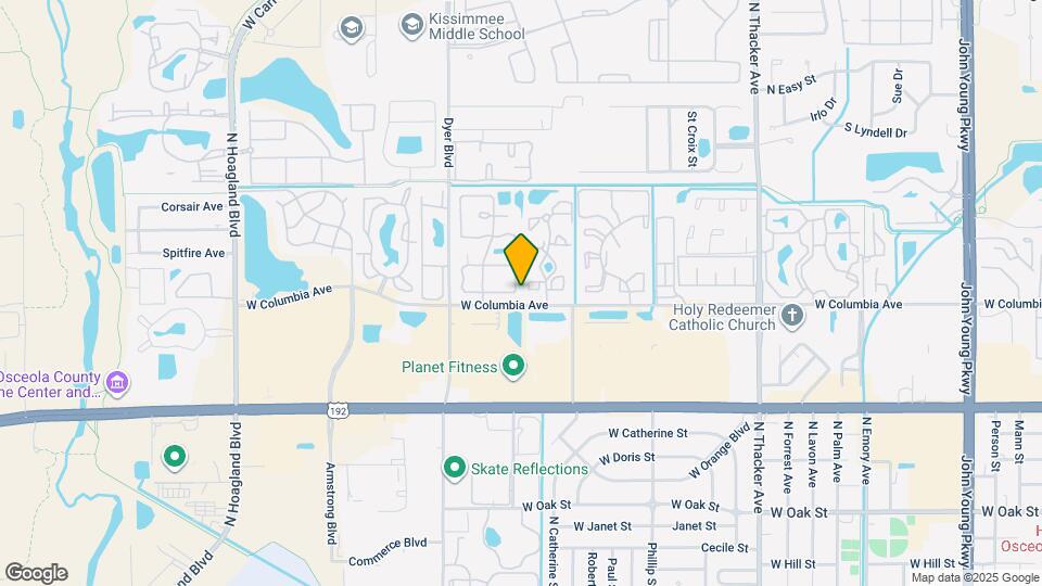1715 Bentley Blvd Map and Location Details