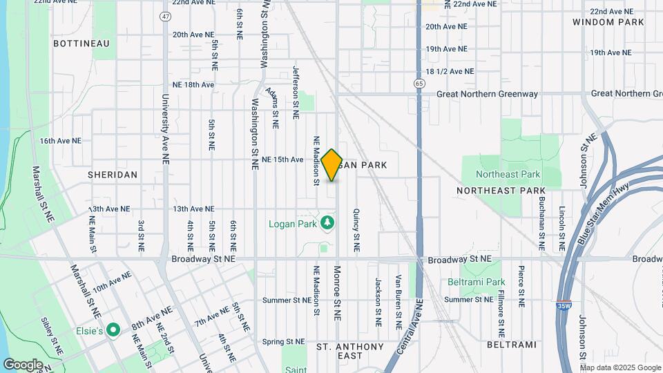 1330 Monroe St NE Map and Location Details
