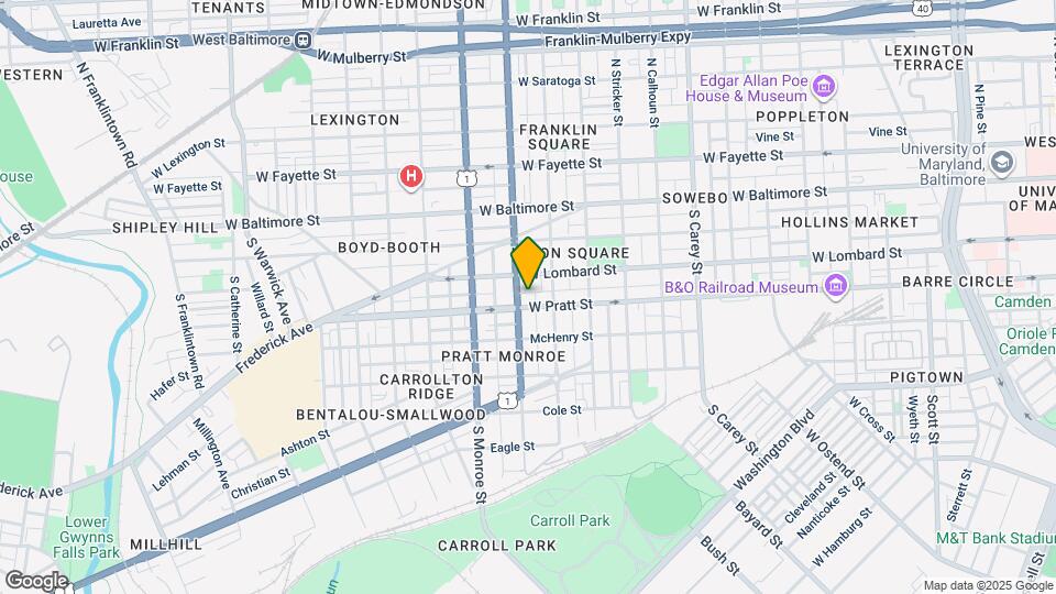 1725 Lemmon St Map and Location Details