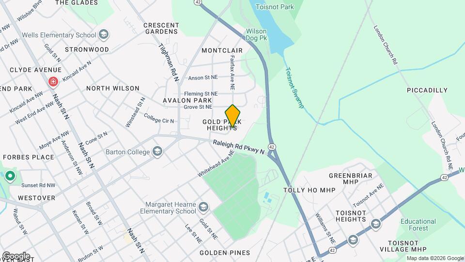 607 Fairfax Ave NE Map and Location Details