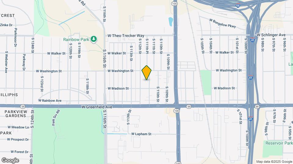 1209 S 111th St Map and Location Details