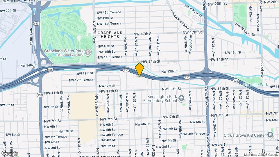 1232 NW 32nd Pl Map and Location Details