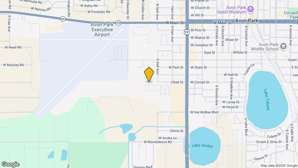 1244 W Bohland St Map and Location Details