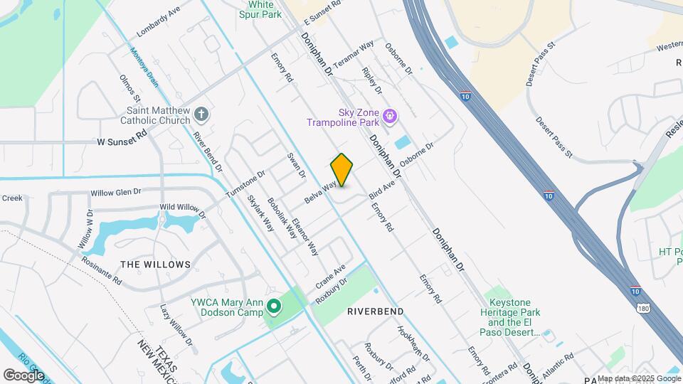 4521 Cordero Way Map and Location Details