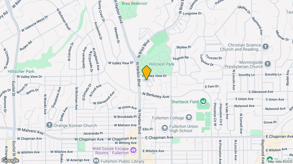 Hillcrest Park Village Apts Map and Location Details