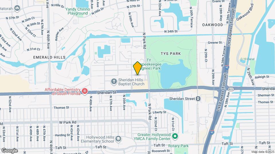 3326 Farragut St Map and Location Details