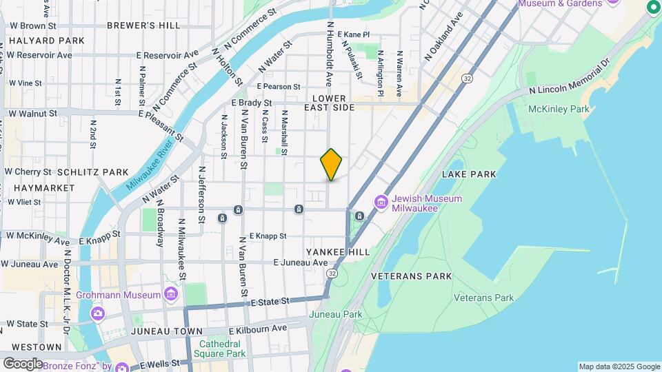 1442-1444 N Humboldt Ave Mapa y Detalles de la Ubicación