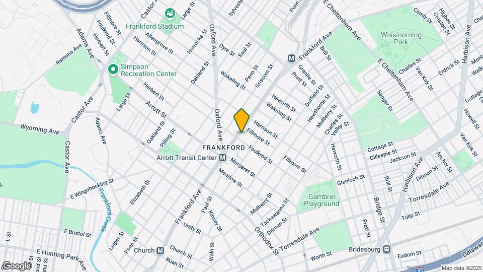 4809 Frankford Ave Map and Location Details