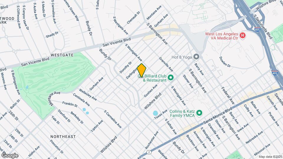 11958 Mayfield Ave Map and Location Details