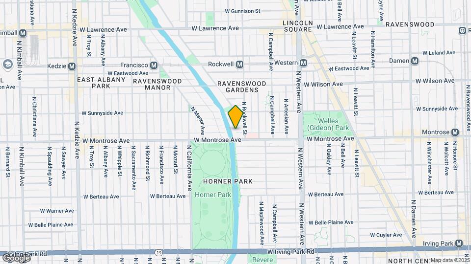 2619 W Agatite Ave, Unit 1A Mapa y Detalles de la Ubicación