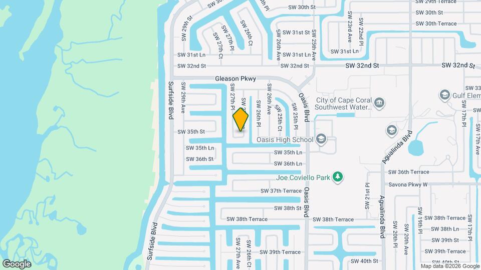 3430 SW 27th Ave Map and Location Details