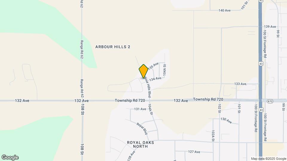 13401-13105 105 St Map and Location Details