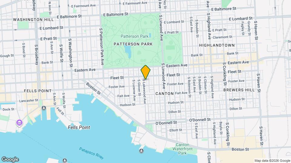 625 S Lakewood Ave Mapa y Detalles de la Ubicación