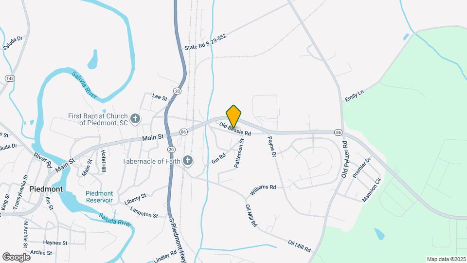 1116 Old Bessie Rd Map and Location Details