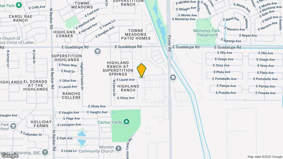 4610 E Laurel Ct Map and Location Details