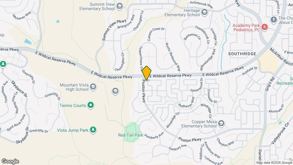 10575 Wildhurst Cir Map and Location Details