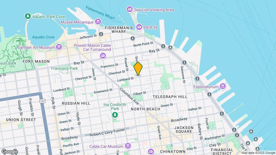 1901 Stockton St Map and Location Details