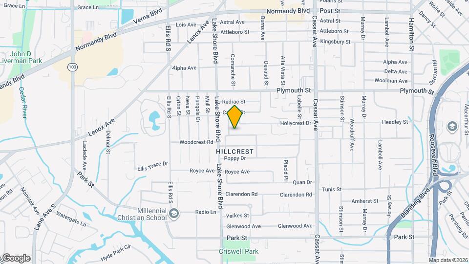 5339 Baycrest Rd Map and Location Details