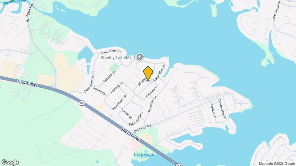 607 Lake View Dr Map and Location Details