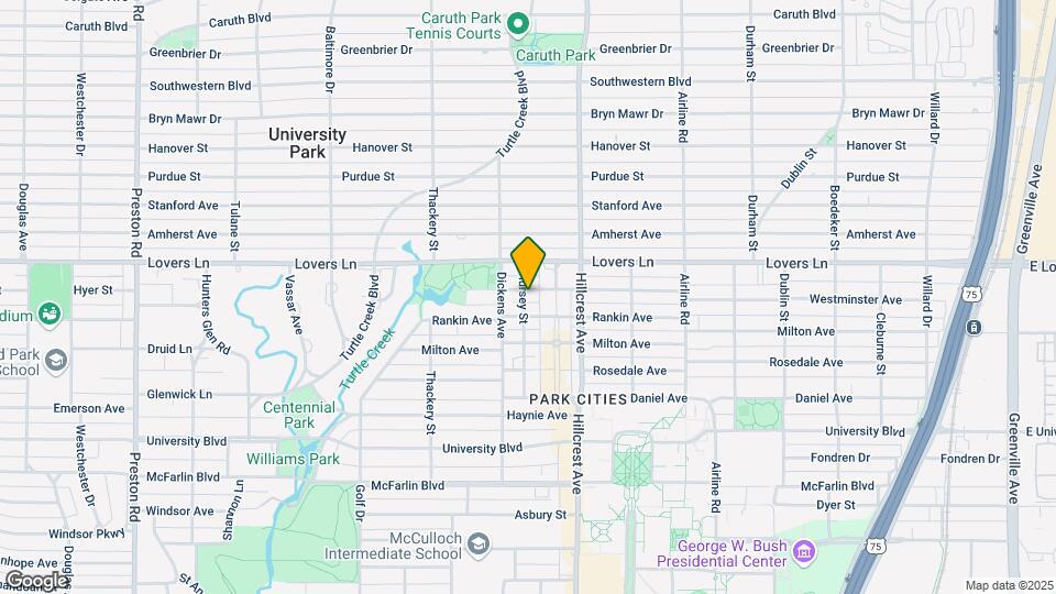 3429 Westminster Ave Map and Location Details