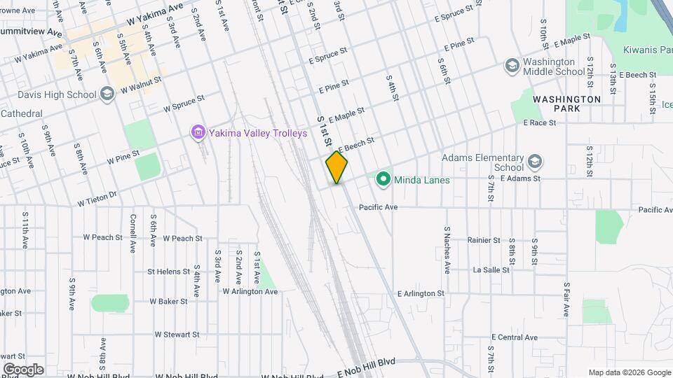 702 S 1st Ave, Unit B Mapa y Detalles de la Ubicación