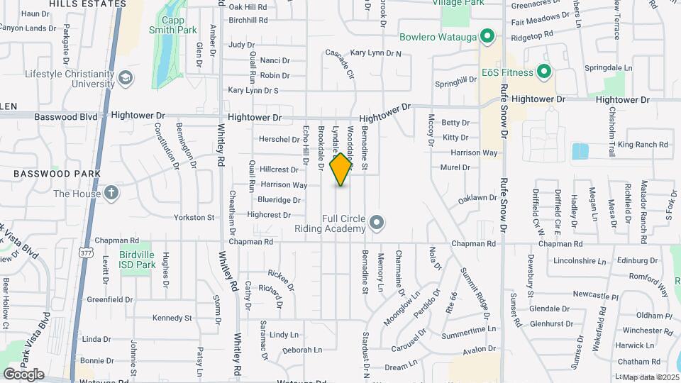 6824 Lyndale Dr Map and Location Details