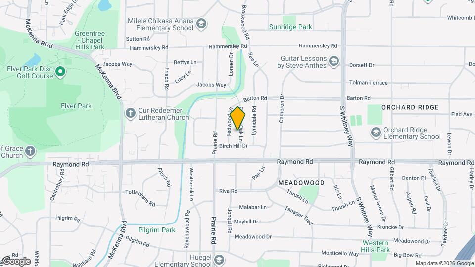 1806 Golden Oak Ln Map and Location Details