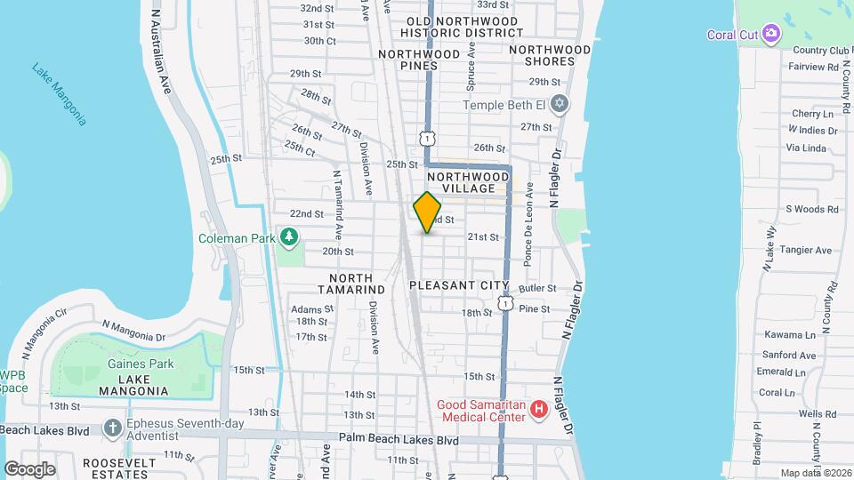 550 21st St Mapa y Detalles de la Ubicación