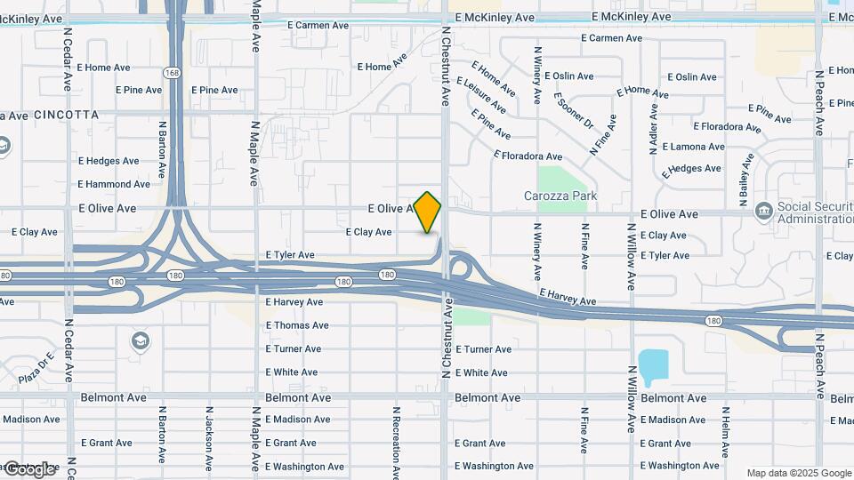 4776 E Clay Ave Map and Location Details