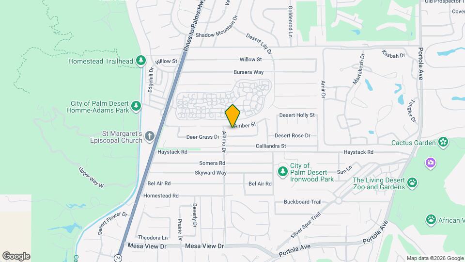 73055 Amber St Map and Location Details