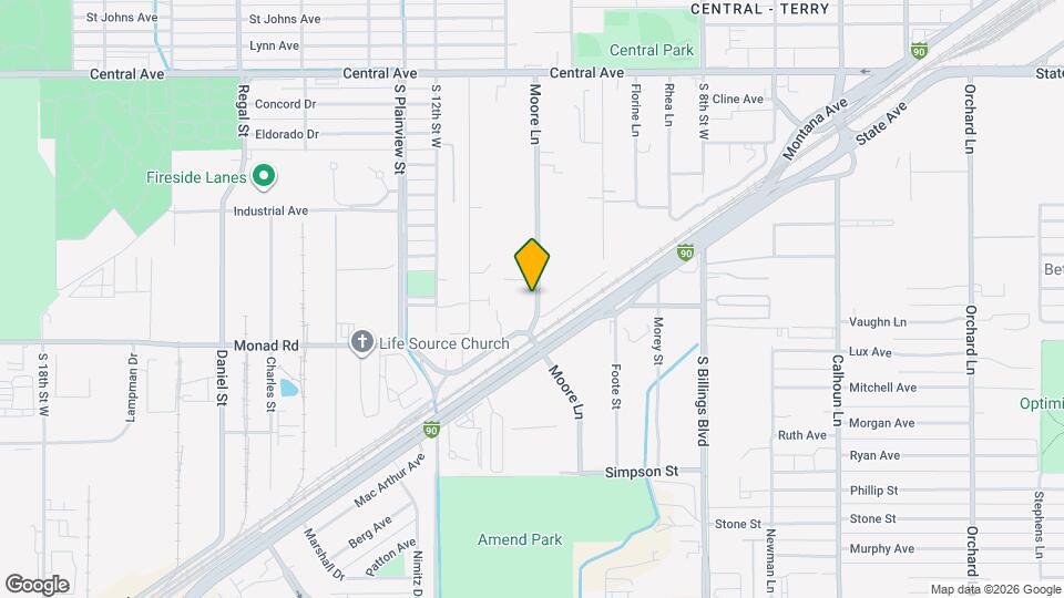 308 Moore Ln Map and Location Details