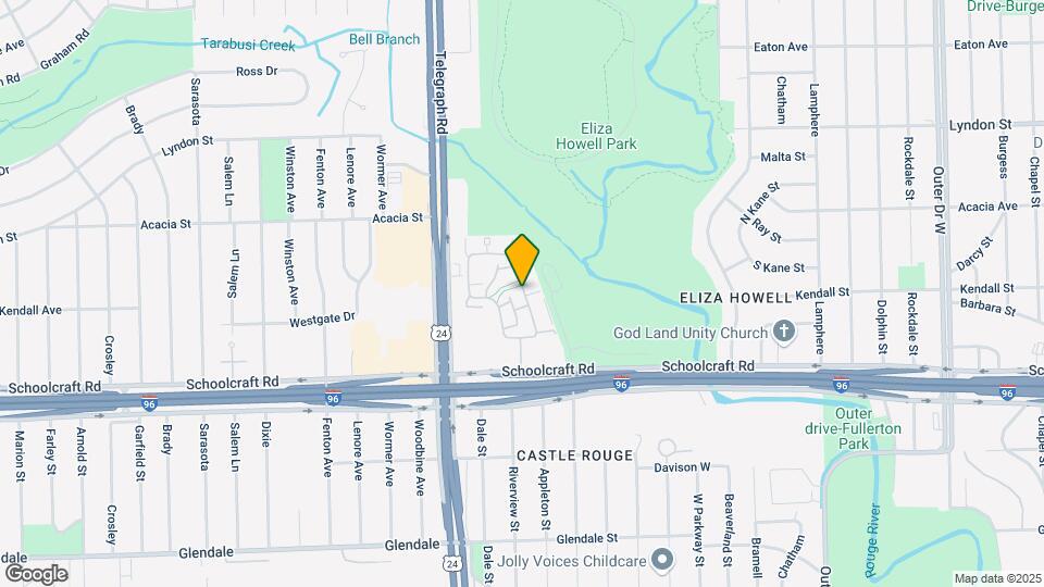 14139 Riverview St Map and Location Details