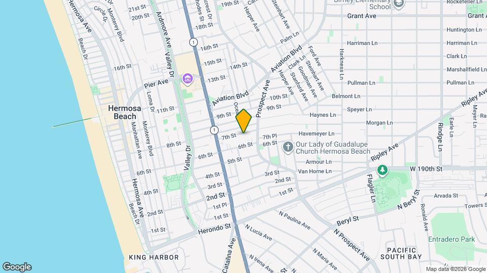 1018 7th St Map and Location Details