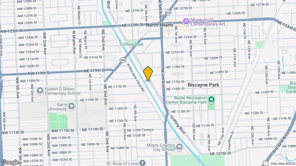11770 Griffing Blvd Map and Location Details
