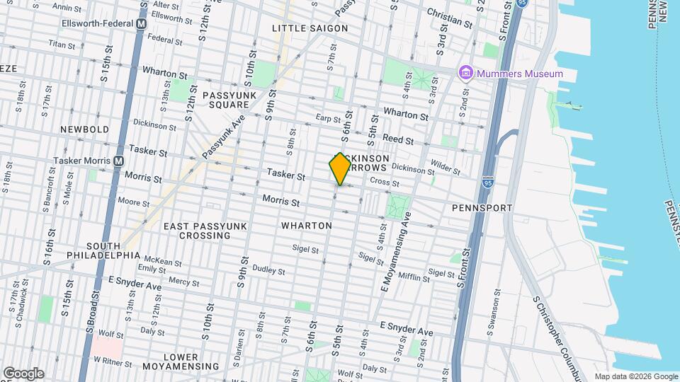 549 Fernon St Mapa y Detalles de la Ubicación