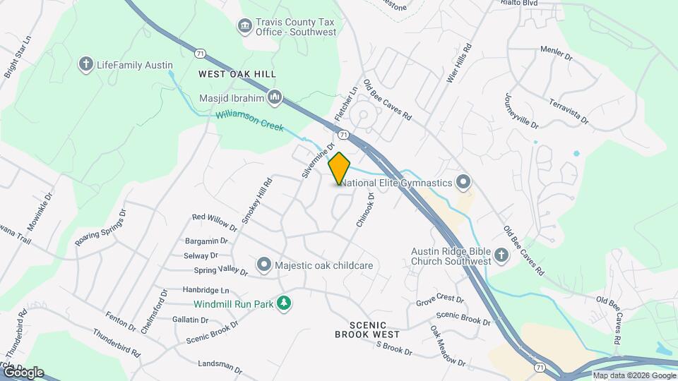 6904 Rifle Bend Map and Location Details