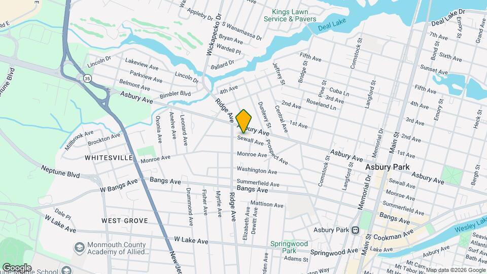 1531 Sewall Ave, Unit 16 Map and Location Details