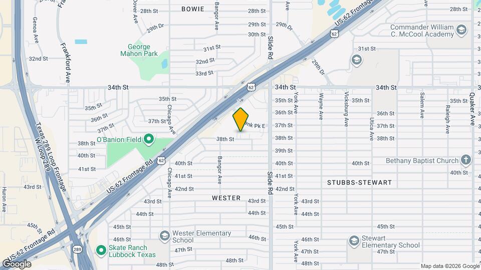 5312 38th St, Unit A Mapa y Detalles de la Ubicación