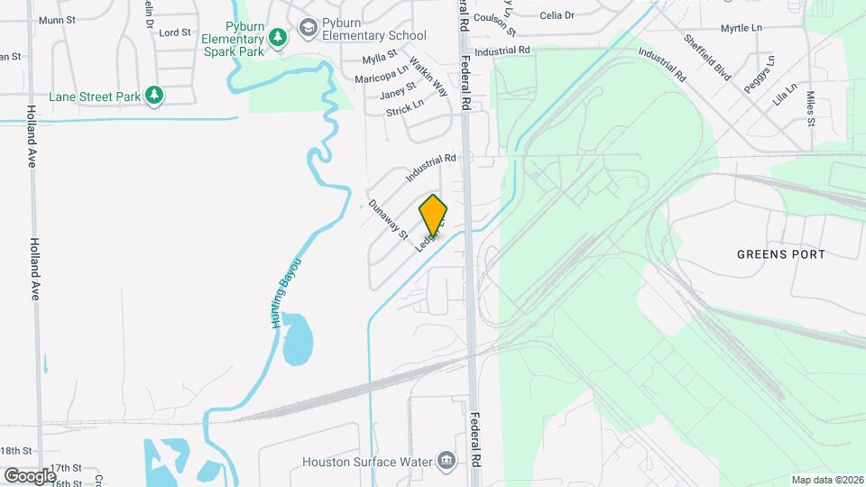 12414 Ledger Ln Map and Location Details