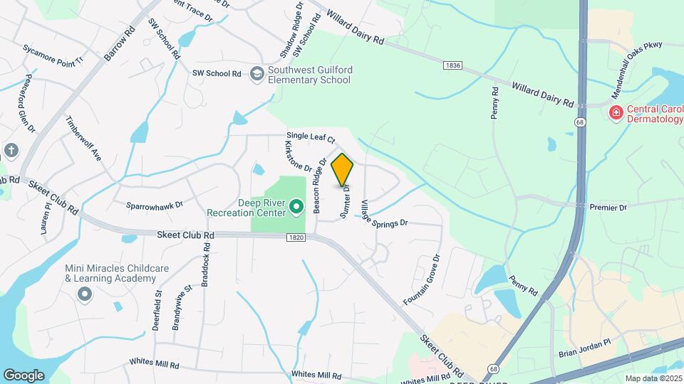 3317 Sumter Dr Map and Location Details