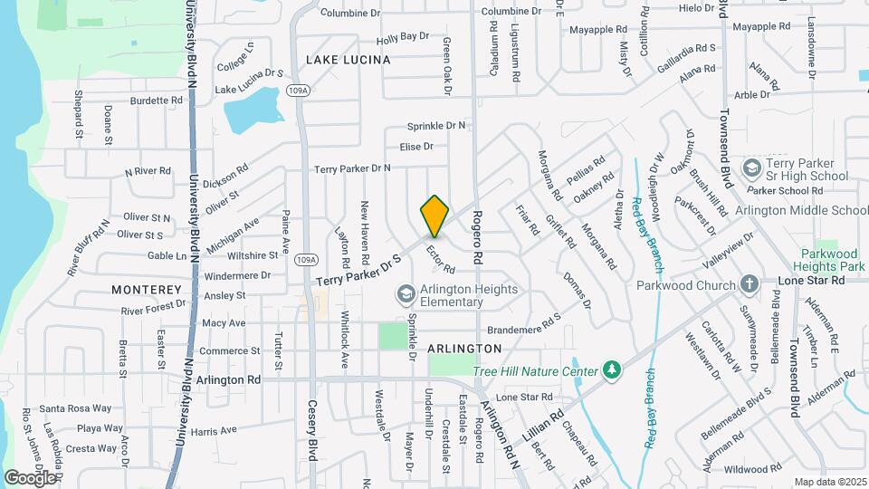 6503 Ector Rd Map and Location Details