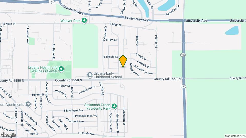 701 S Sunny Ln Map and Location Details