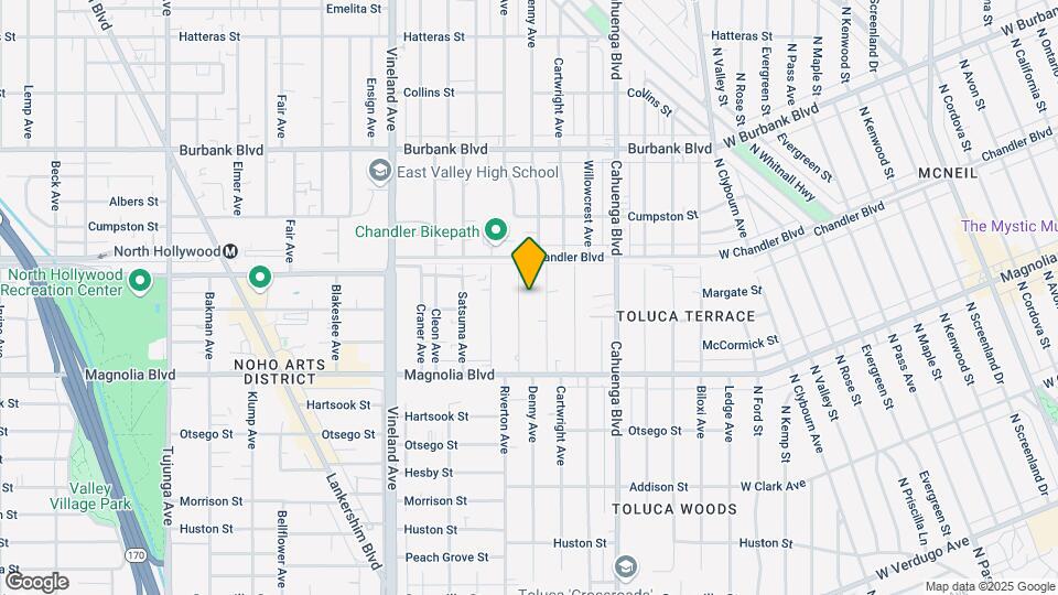 5328 Riverton Ave, Unit 103 Mapa y Detalles de la Ubicación
