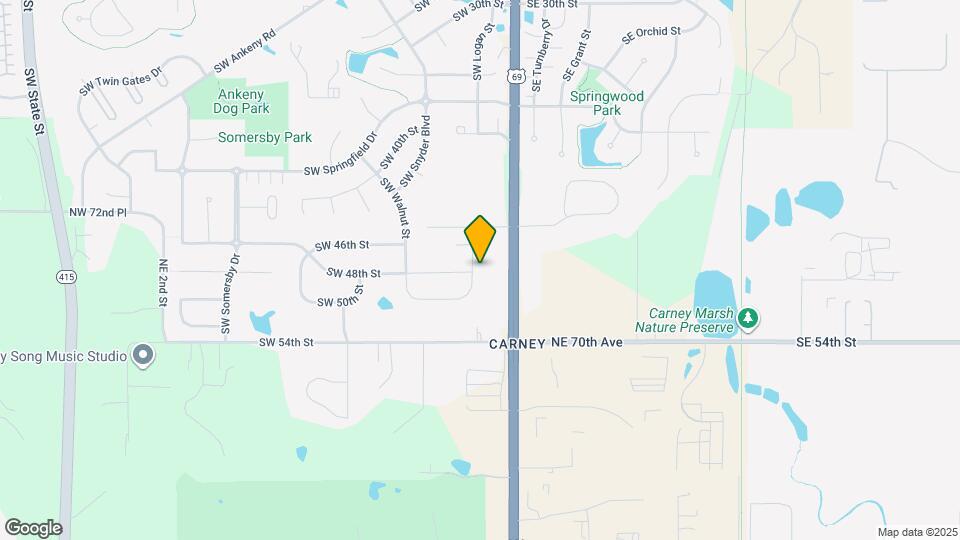 4709 SW Logan St Map and Location Details